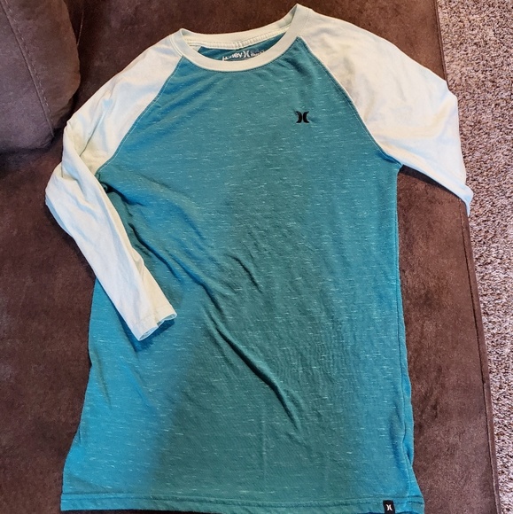 hurley baseball tee